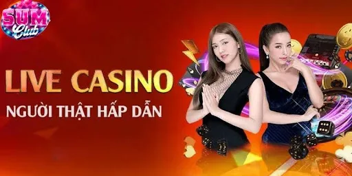 Sảnh casino SUMCLUB sống động Sảnh casino SUMCLUB sống động