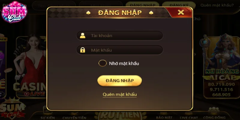 Liên hệ SUMCLUB khi gặp sự cố đăng nhập không thành công Liên hệ SUMCLUB khi gặp sự cố đăng nhập không thành công