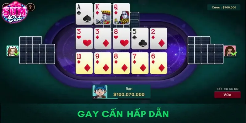 Mậu Binh SUMCLUB chơi game kịch tính, hấp dẫn Mậu Binh SUMCLUB chơi game kịch tính, hấp dẫn