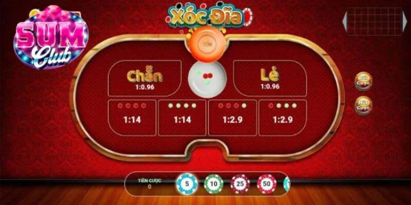 Xóc đĩa đổi thưởng SUM CLUB có đa dạng cửa cược thú vị Xóc đĩa đổi thưởng SUM CLUB có đa dạng cửa cược thú vị
